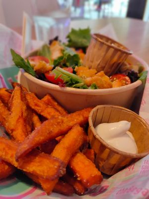 Ensalada green cesar at The Began in Valencia