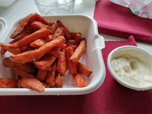 Good fries at The Began in Valencia