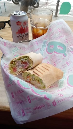 También se pueden comer cosas saludables como estas. at The Began in Valencia