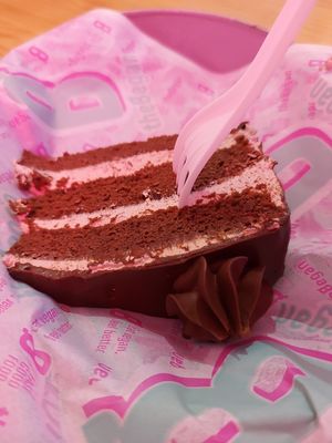 Chocolate cake at The Began in Valencia