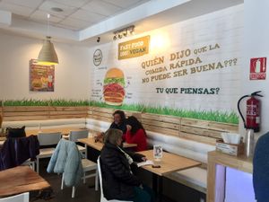 Comfy seating at The Began in Valencia