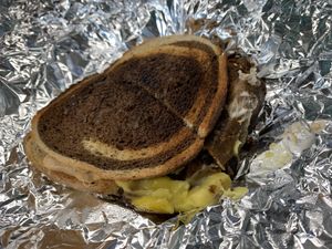 Vegan Reuben  at Kaibur Coffee in Pittsburgh