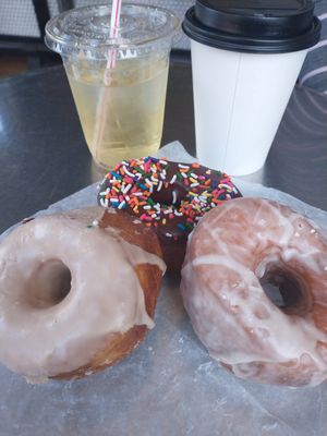Vegan donuts--soooo delish! at Kaibur Coffee in Pittsburgh