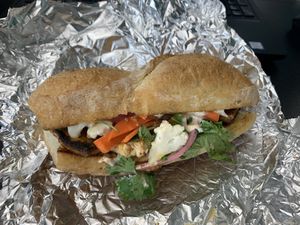 Bahn Mi  at Kaibur Coffee in Pittsburgh