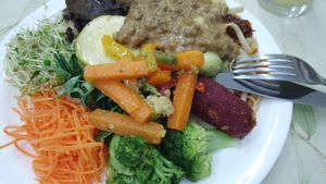 Great food at Vida & Saúde in Porto Alegre