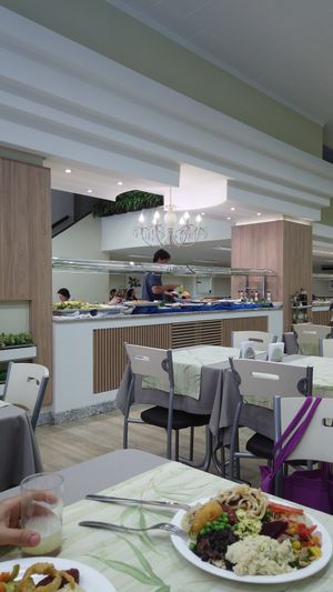 Lunch at Vida & Saúde in Porto Alegre