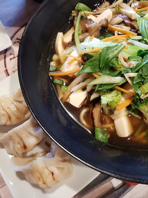 Vegan ramen at Sugoi Ramen in Bilbao
