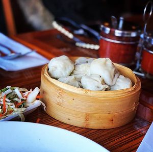 Momo at Martsa on Elm in Somerville