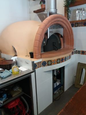 Freshly made vegan pizzas at Golden Grapes in Glebe