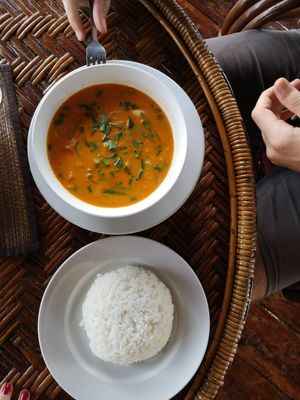 Red Curry at Mama Leuah in Don Det