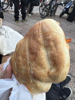 Panzerotto al forno alle verdure  at Panzerotti Luini in Milan