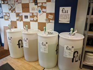 Wow huge drums. Awesome.  at Ripple Living in Cardiff