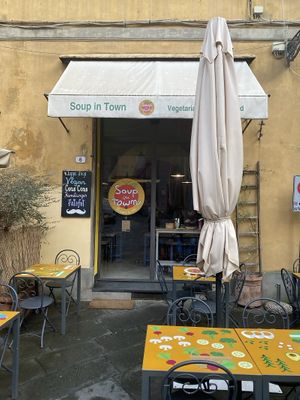  #Veganuary at Soup in Town in Lucca