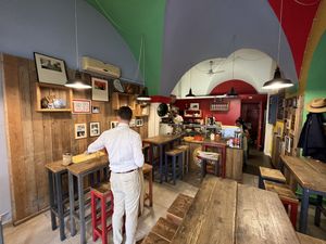 Inside  at Soup in Town in Lucca