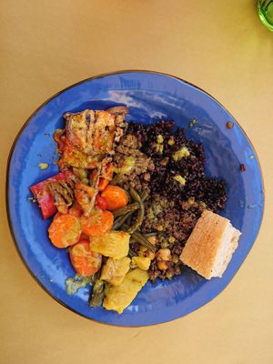 Buddah Bowl at Soup in Town in Lucca