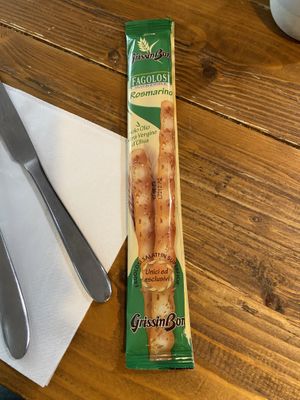 Free breadsticks  at Vegano in Newcastle Upon Tyne