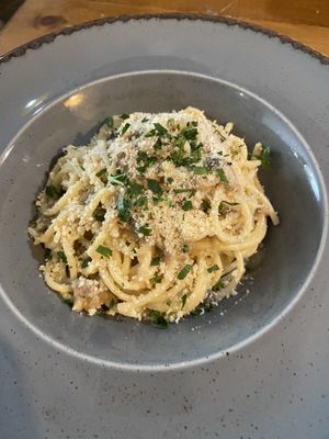 Carbonara  at Vegano in Newcastle Upon Tyne