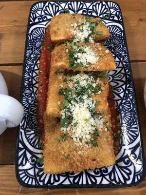 Fried ravioli starter   at Vegano in Newcastle Upon Tyne