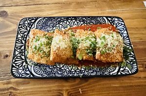 Deep fried ravioli   at Vegano in Newcastle Upon Tyne