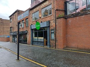To the front of the Discovery Museum at Vegano in Newcastle Upon Tyne