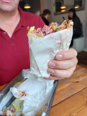 Couldn't manage to eat more - take a hungry friend! at Vegano in Newcastle Upon Tyne