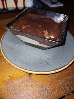 Tiramisu at Vegano in Newcastle Upon Tyne
