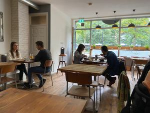 Inside at Vegano in Newcastle Upon Tyne