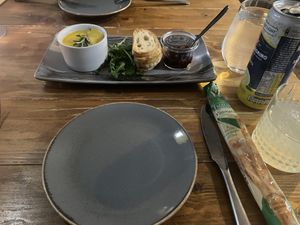 Walnut & lentil paté  at Vegano in Newcastle Upon Tyne