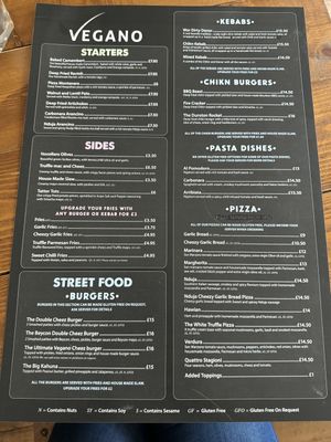   at Vegano in Newcastle Upon Tyne