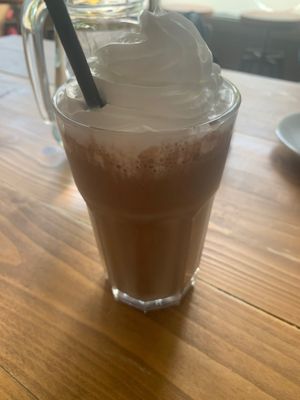 Chocolate milkshake  at Vegano in Newcastle Upon Tyne