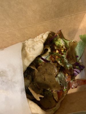 Mixed kebab  at Vegano in Newcastle Upon Tyne