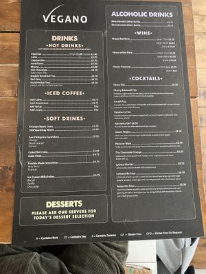   at Vegano in Newcastle Upon Tyne