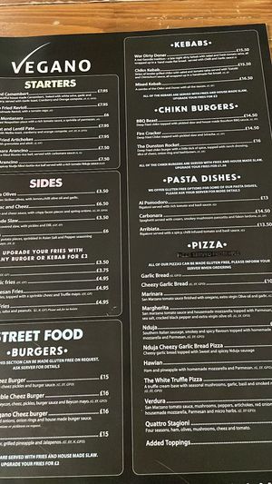  at Vegano in Newcastle Upon Tyne