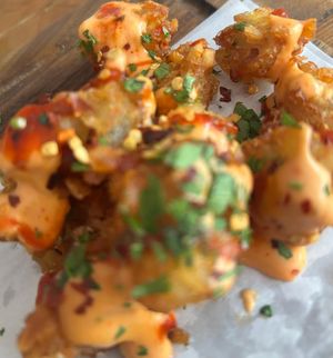 Spicy tots at Vegano in Newcastle Upon Tyne