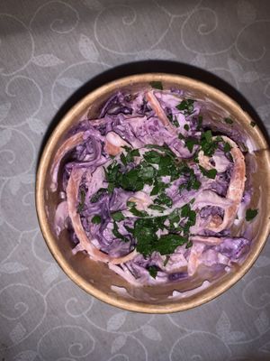 House slaw   at Vegano in Newcastle Upon Tyne