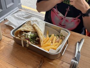 Wor dirty doner kebab    at Vegano in Newcastle Upon Tyne