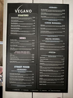   at Vegano in Newcastle Upon Tyne