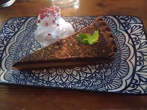Trillionaire tart at Vegano in Newcastle Upon Tyne