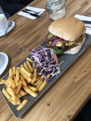 Vegano burger 🤤 at Vegano in Newcastle Upon Tyne