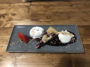 Unreal deserts!  at Vegano in Newcastle Upon Tyne