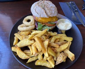 Beyond burger  at Focus Foodbar in Tilburg