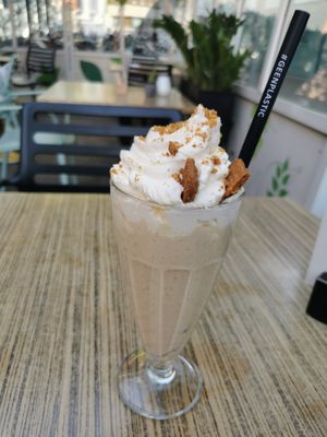 Spekulatius Milkshake at Focus Foodbar in Tilburg