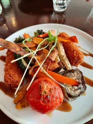 Risotto kroketjes at Focus Foodbar in Tilburg