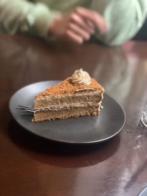 Cake from ‘Van Planten’   at Focus Foodbar in Tilburg