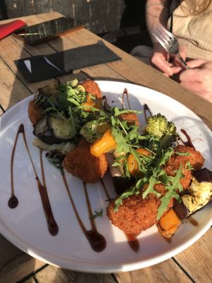 Risotto croquettes  at Focus Foodbar in Tilburg