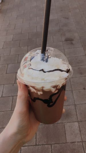 Mylkshake chocolade  at Focus Foodbar in Tilburg