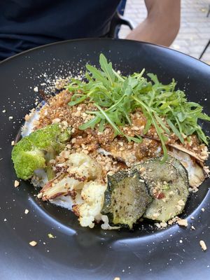 Moussaka with veggies   at Focus Foodbar in Tilburg