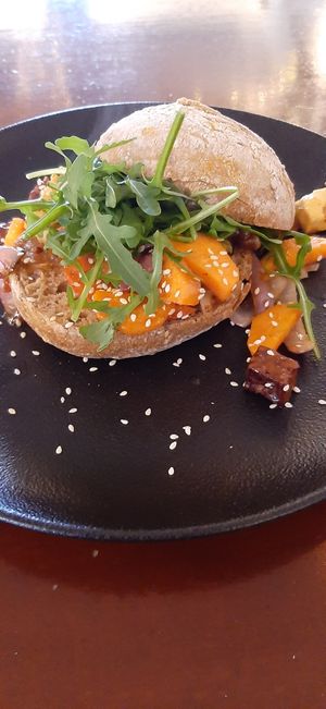 Asian bun at Focus Foodbar in Tilburg