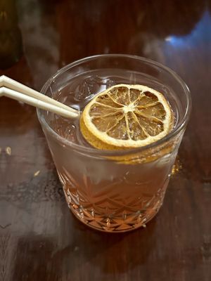 Apple cranberry mocktail  at Focus Foodbar in Tilburg