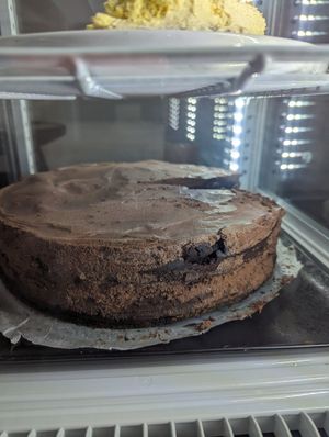 Schokokuchen at Focus Foodbar in Tilburg